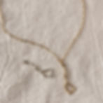 bronze handmade Big Dipper pendant gold filled paperclip chain necklace talisman front view sterling silver pendant