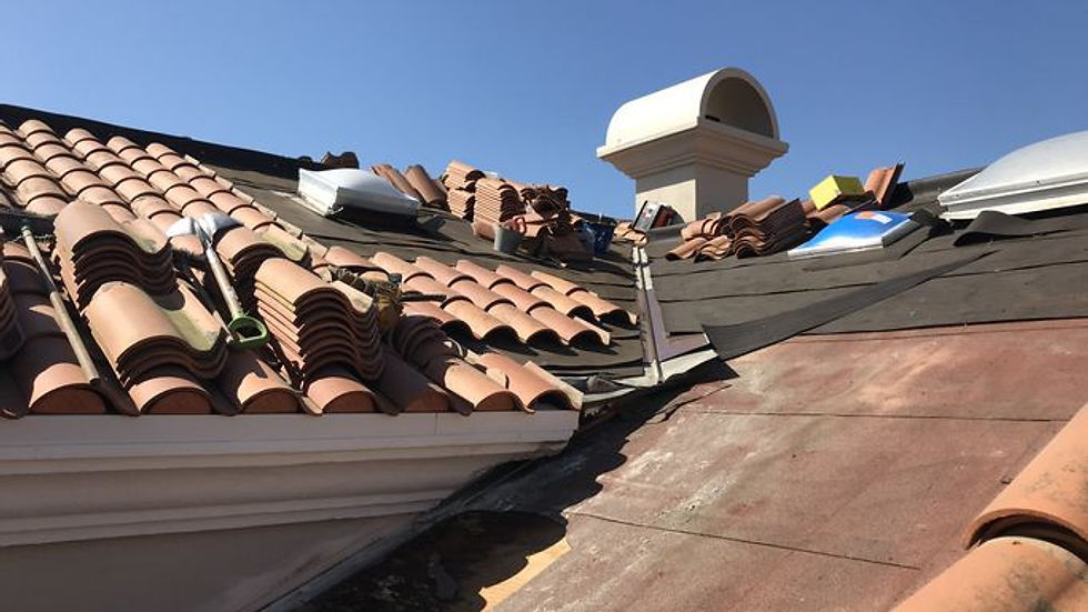Underlayment on an s-tile clay roof system