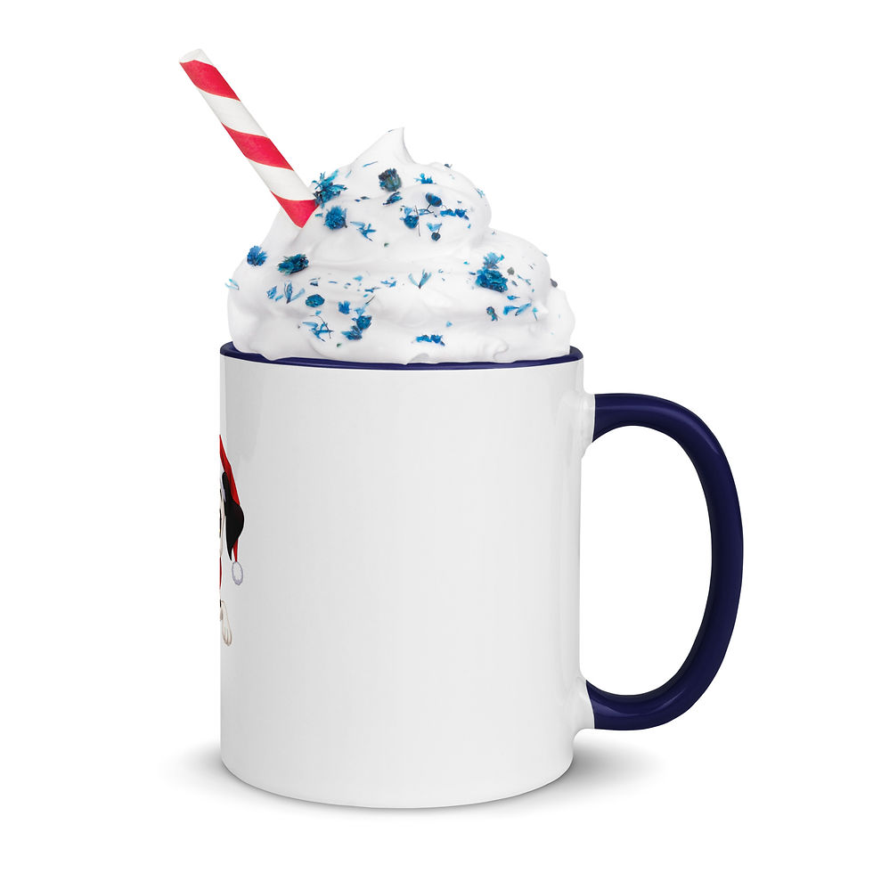 Miniatura: Taza navideña WEXOOS® con color en el interior