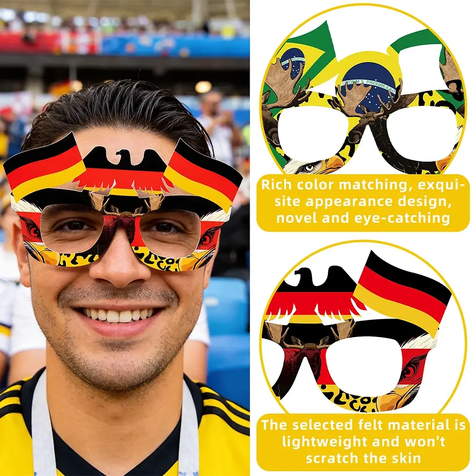 Thumbnail: FIFA 2026 World Soccer Competition Flag Eyeglass Frames, Soccer Fans