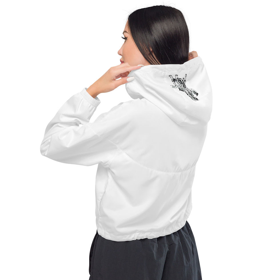 Thumbnail: WEXOOS® Women’s cropped windbreaker