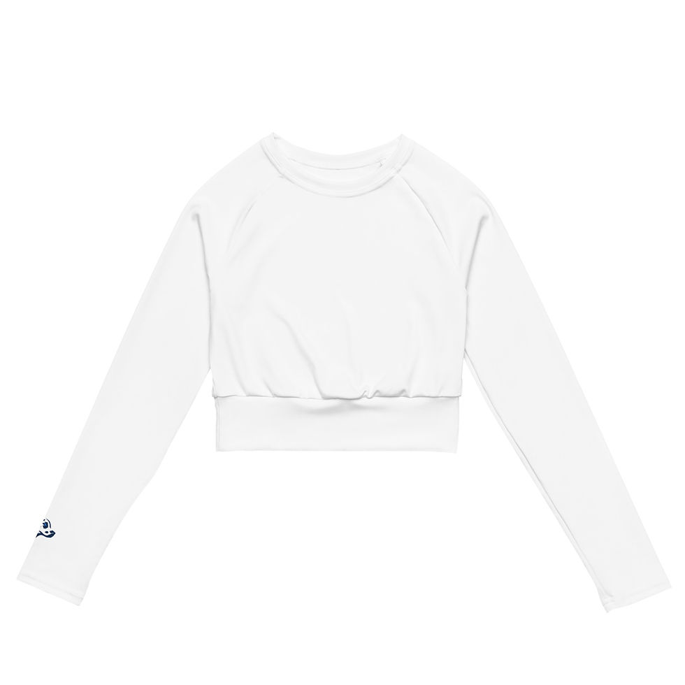 Thumbnail: WEXOOS® Recycled long-sleeve crop top