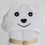Thumbnail: Bamboo Rayon Bear Hooded Turkish Towel: Little Kid
