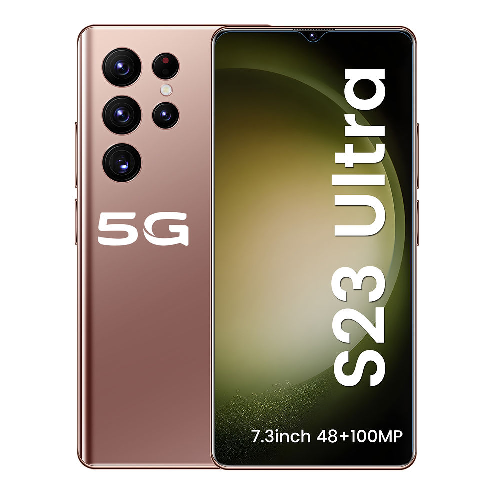 Thumbnail: Hot Selling S23 ULTRA 7.3 Inch 16GB+1TB Unlocked Dual SIM Smartphones Android 12