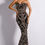 Thumbnail: Black Embellished Sequin Gown