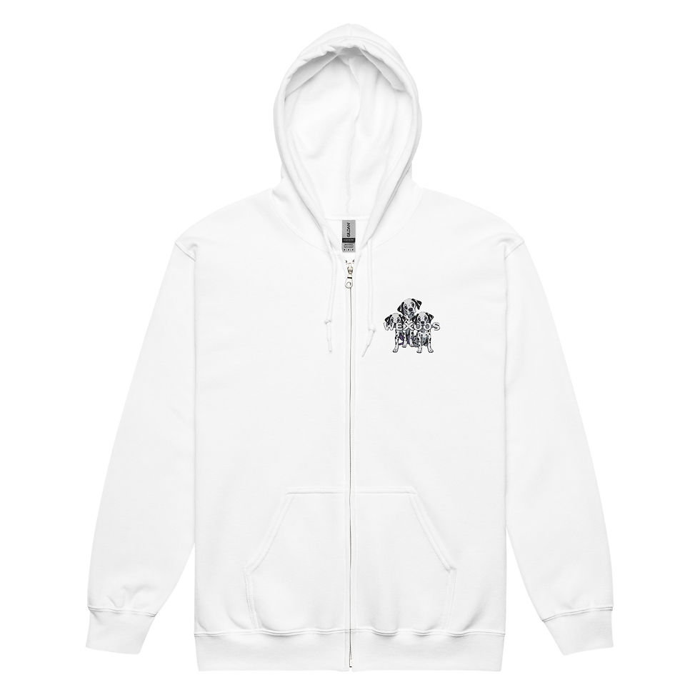 Thumbnail: Unisex heavy blend zip hoodie