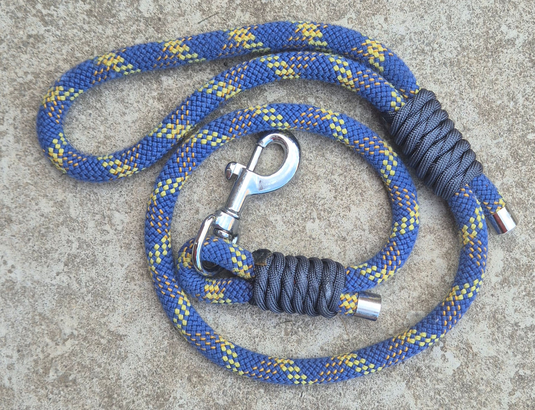 Blue and Yellow Grab Lead 0.9m