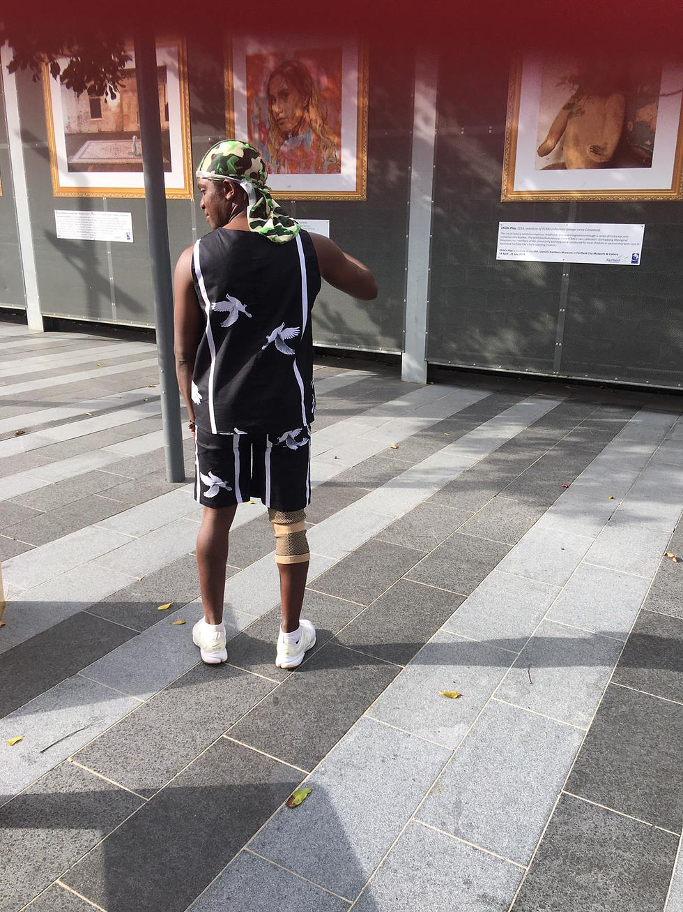 Thumbnail: Zahara,s African material