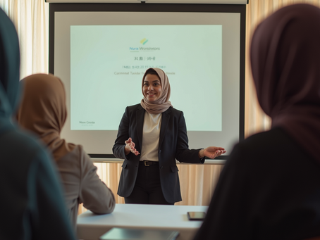 Professional IT Instructor Portfolio: Noora Albalushi Workshops