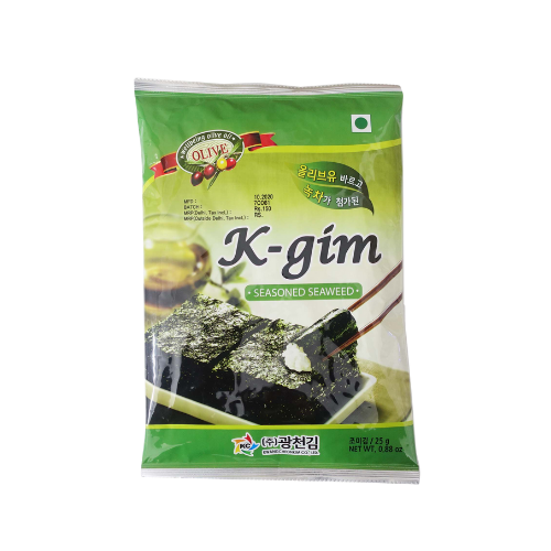 Olive Seasoned Seaweed | K-Gim