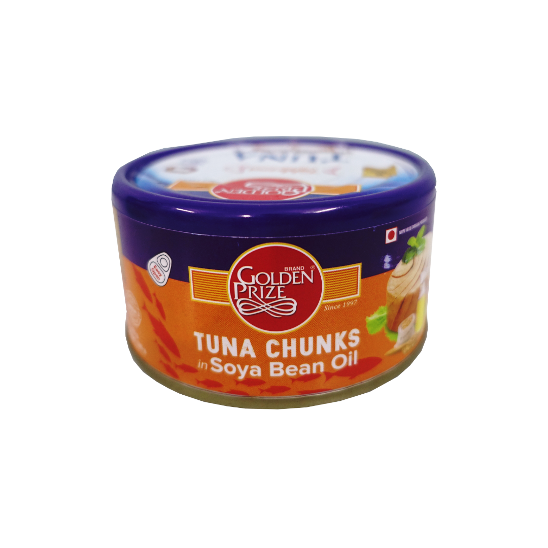 Tuna Chunks (in Soya Bean) | Golden Prize