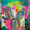 Thumbnail: Cactus Love 1,  cacti Acrylic painting, original abstract, colourful home,