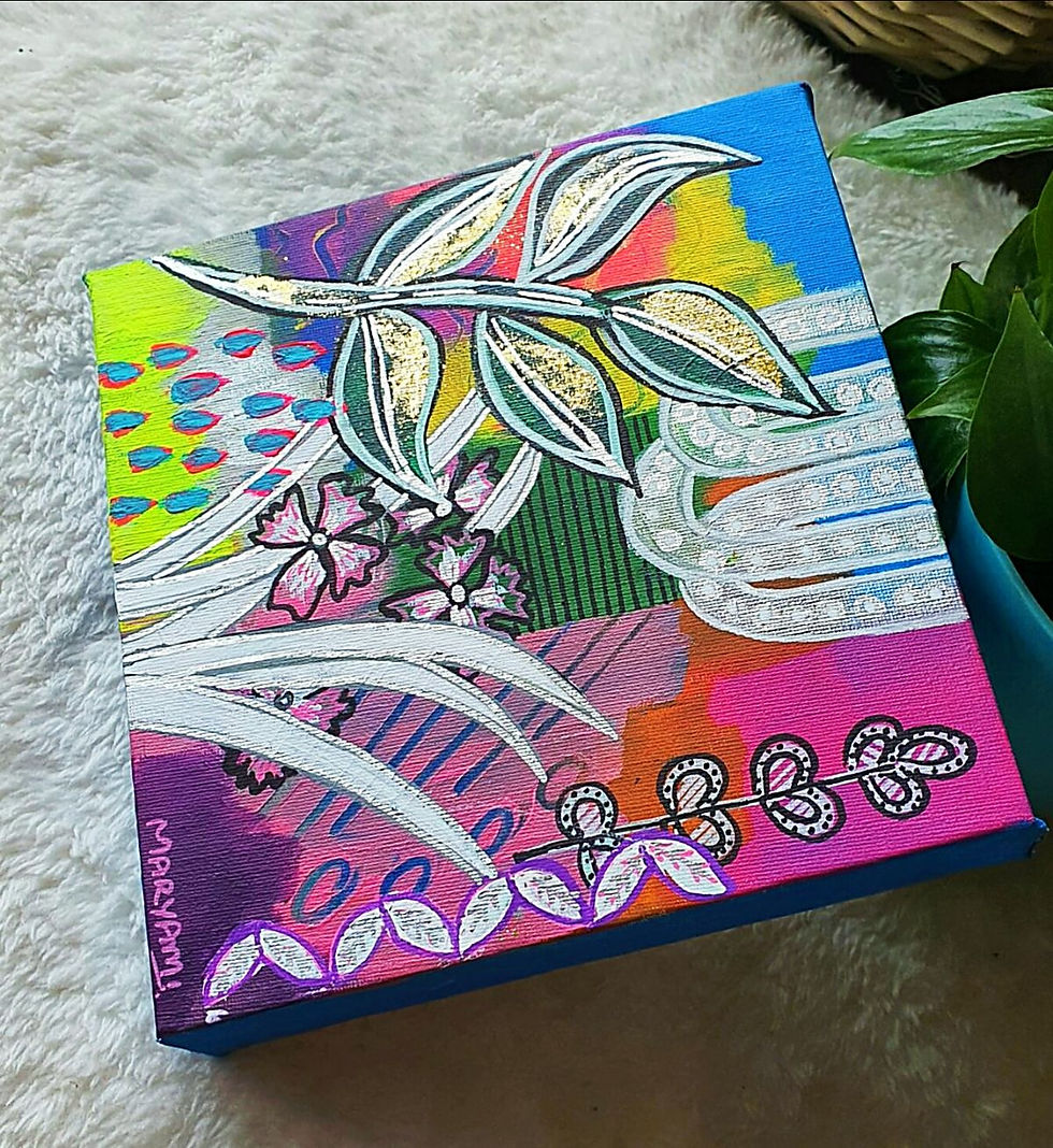 Thumbnail: Spread Joy Acrylic on Canvas                                      🎈Available 🎈