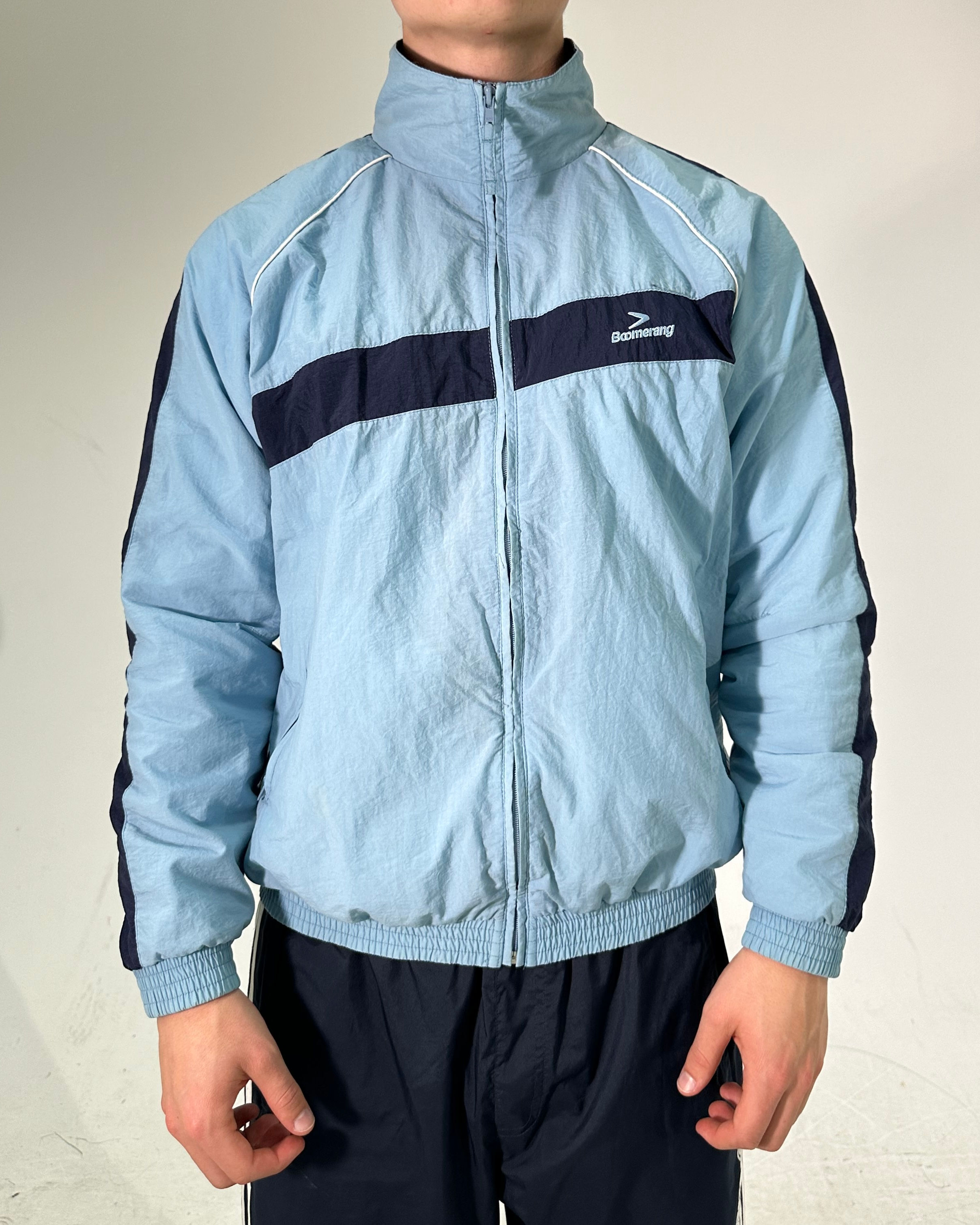 Vintage Boomerang zip sweater