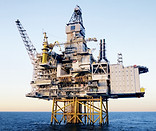 Ocean Oil Platform