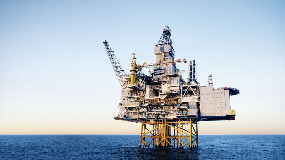 Plataforma petrolífera offshore