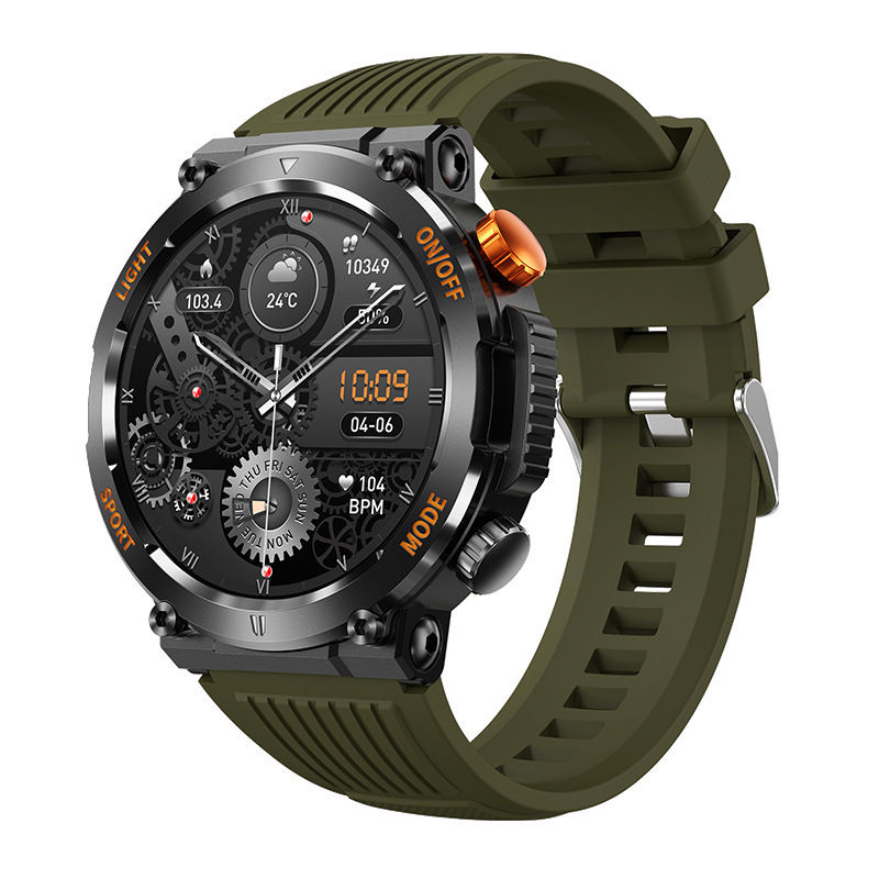 Thumbnail: HT17 Smartwatch with Bluetooth, Heart Rate & Blood Pressure Monitor