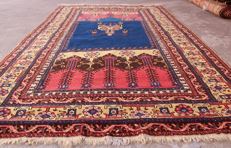 Thumbnail: Antique Ladik Design Prayer Rug