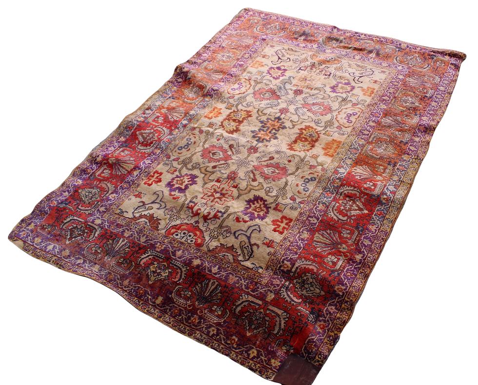 Thumbnail: Antique Silk Sivaz Rug
