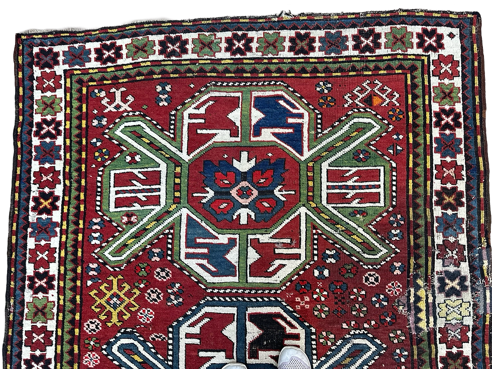 Thumbnail: Antique Armenian Karabagh Sunburst Design