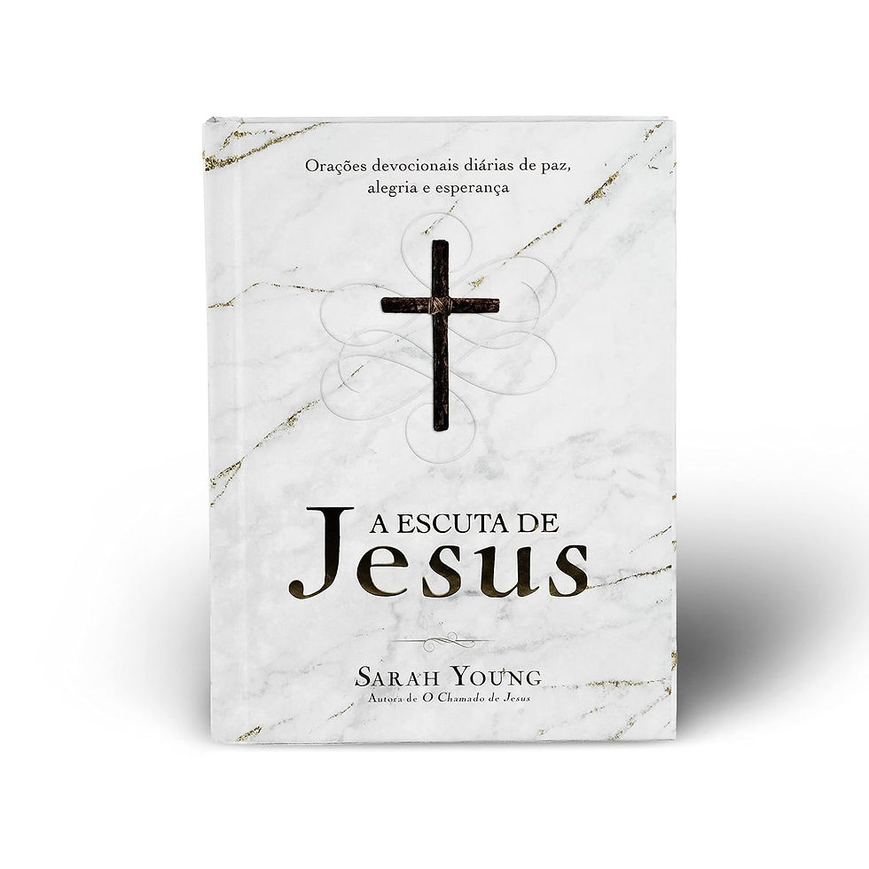 Devocional A Escuta de Jesus | Sarah Young