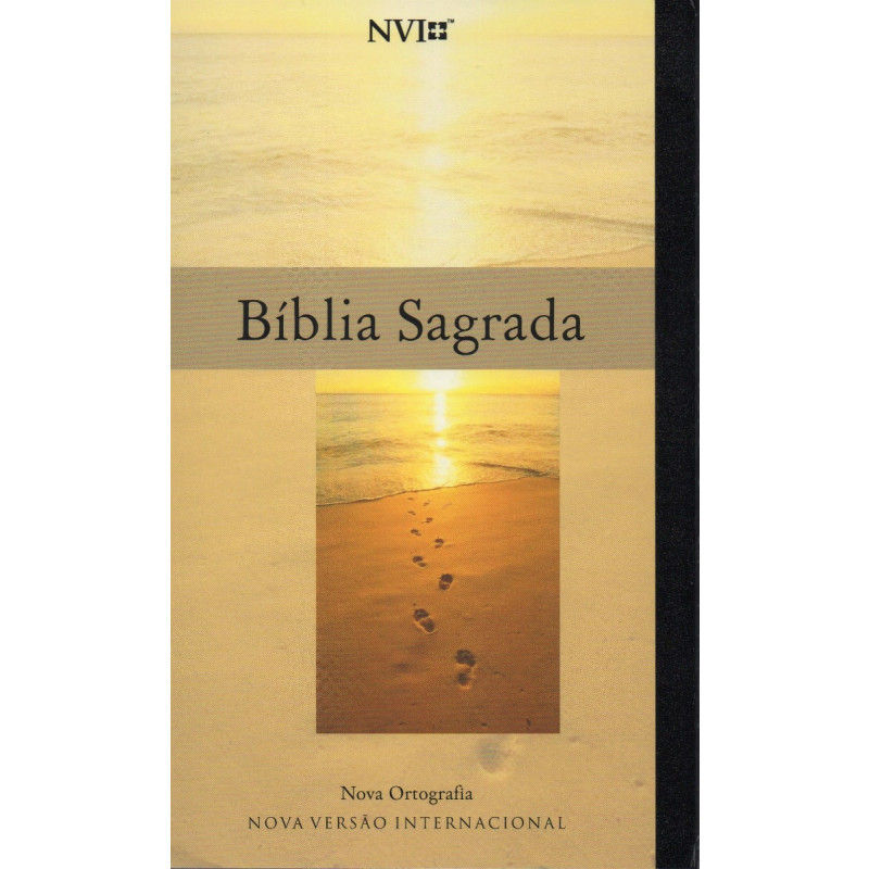 Bíblia Sagrada / Capa Comum Pegadas / NVI / Geográfica