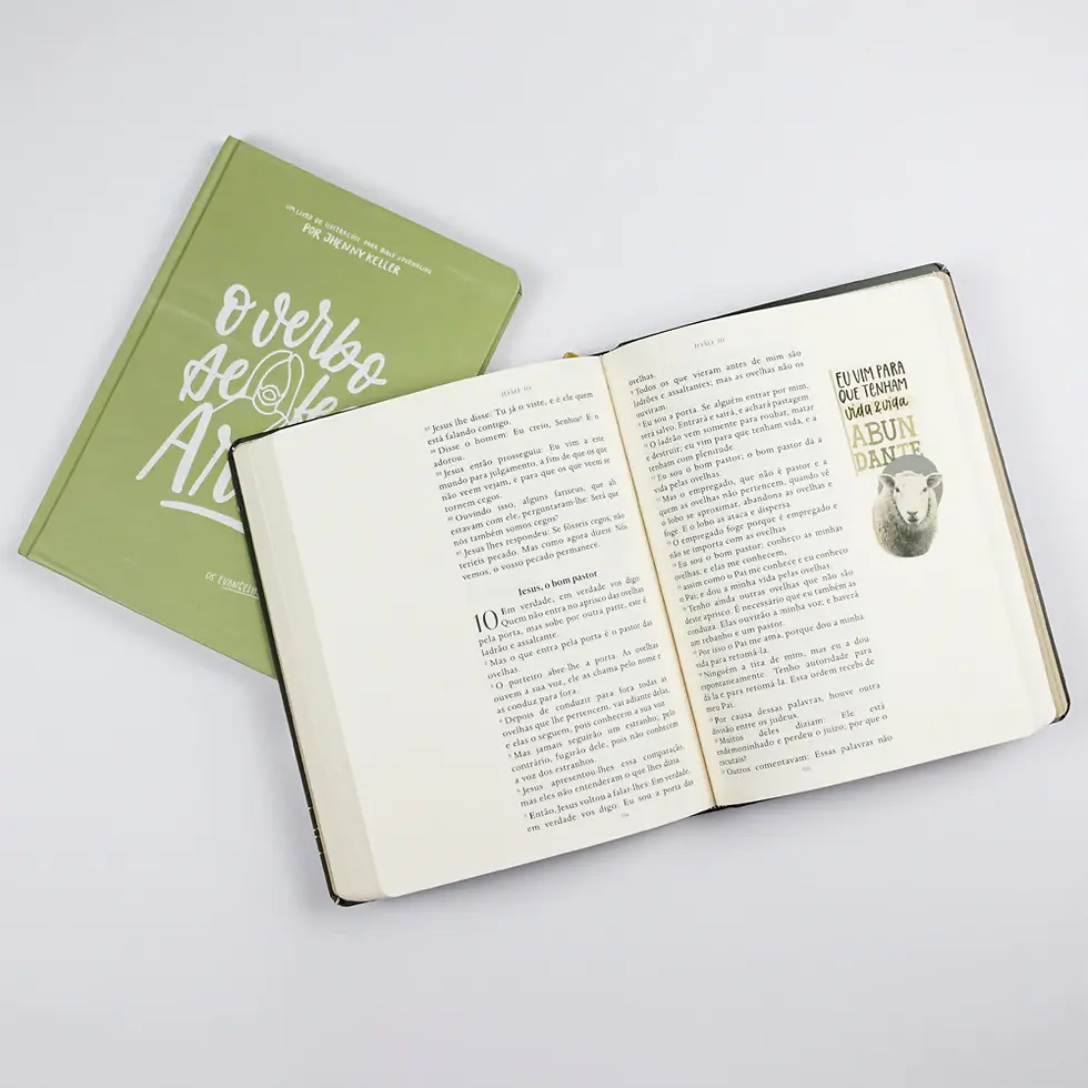 Miniatura: O Verbo Se Fez Arte - Os Evangelhos / Jhenny Keller + Purpose Paper