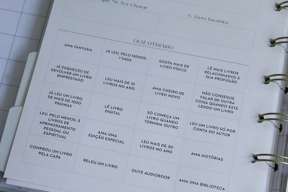 Miniatura: Book Planner: Leitura Proposital  - Cha