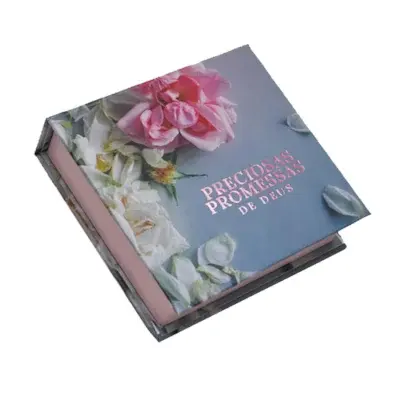 Preciosas Promessas de Deus | Caixinha de Promessas | Azul e Rosa