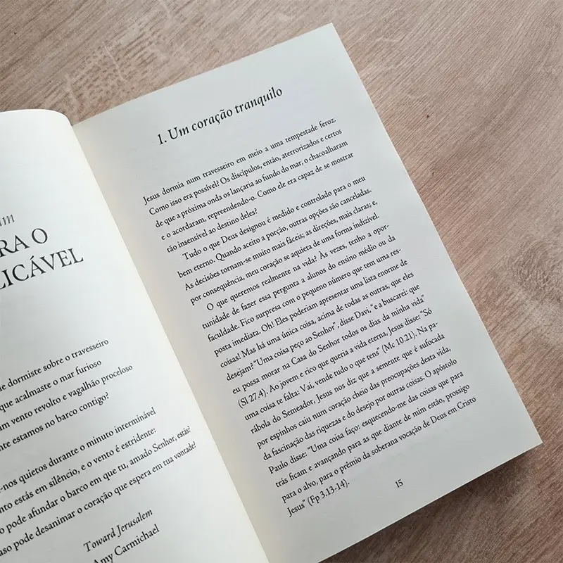 Miniatura: Devocional Aquietai-vos | Elisabeth Elliot
