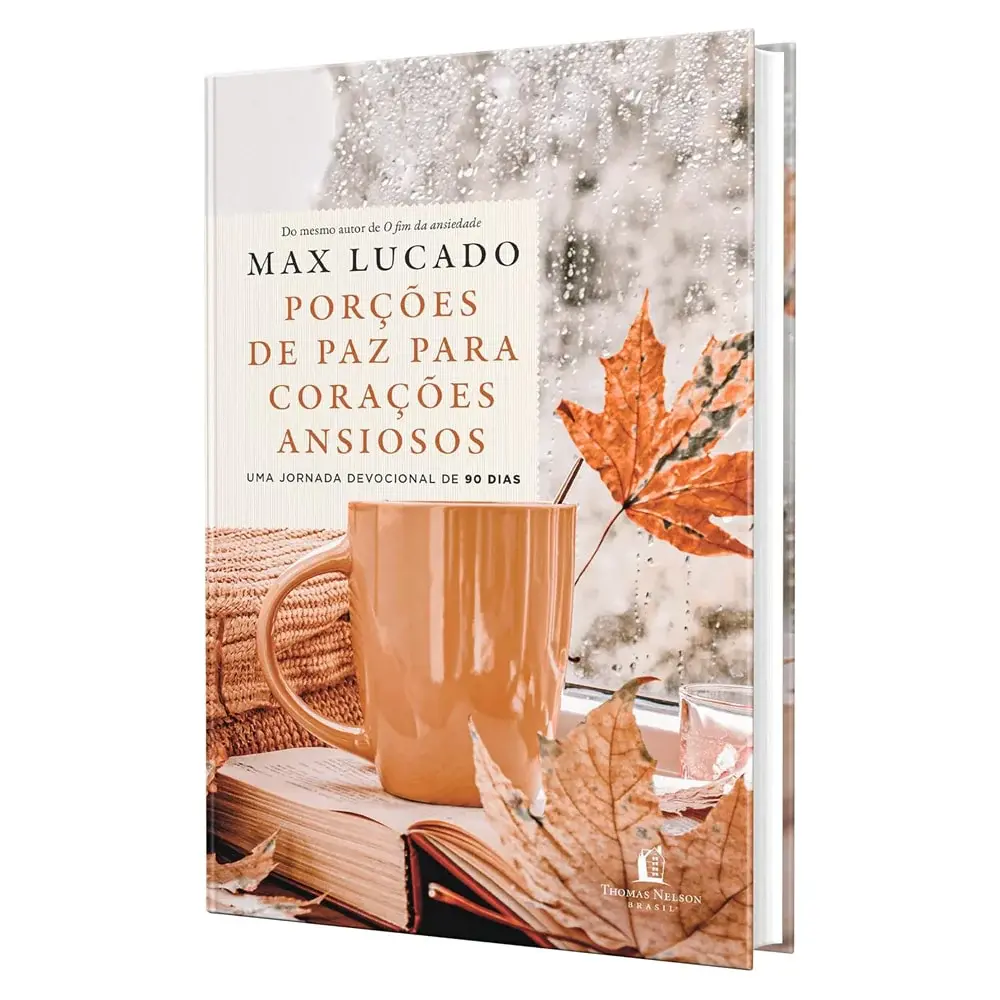 Porcoes de paz para coracoes ansiosos / Capa Dura /  Max Lucado