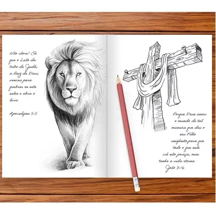 Miniatura: Sketch e Planner | Capa Brochura Cruz