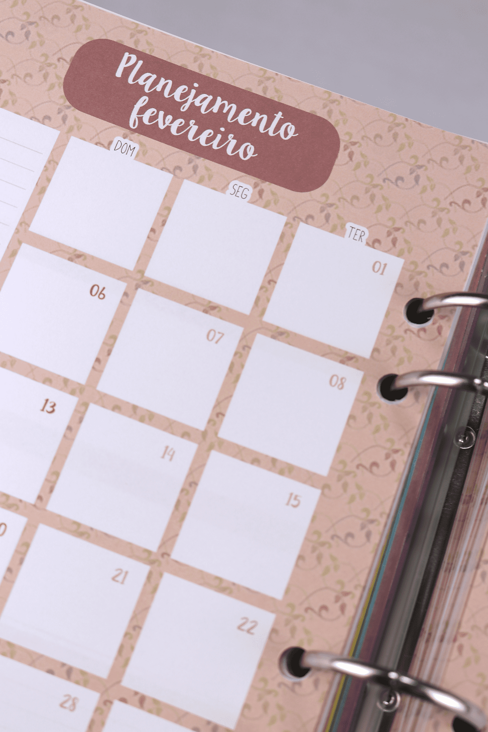Miniatura: Planner Pao Diario - Rosas