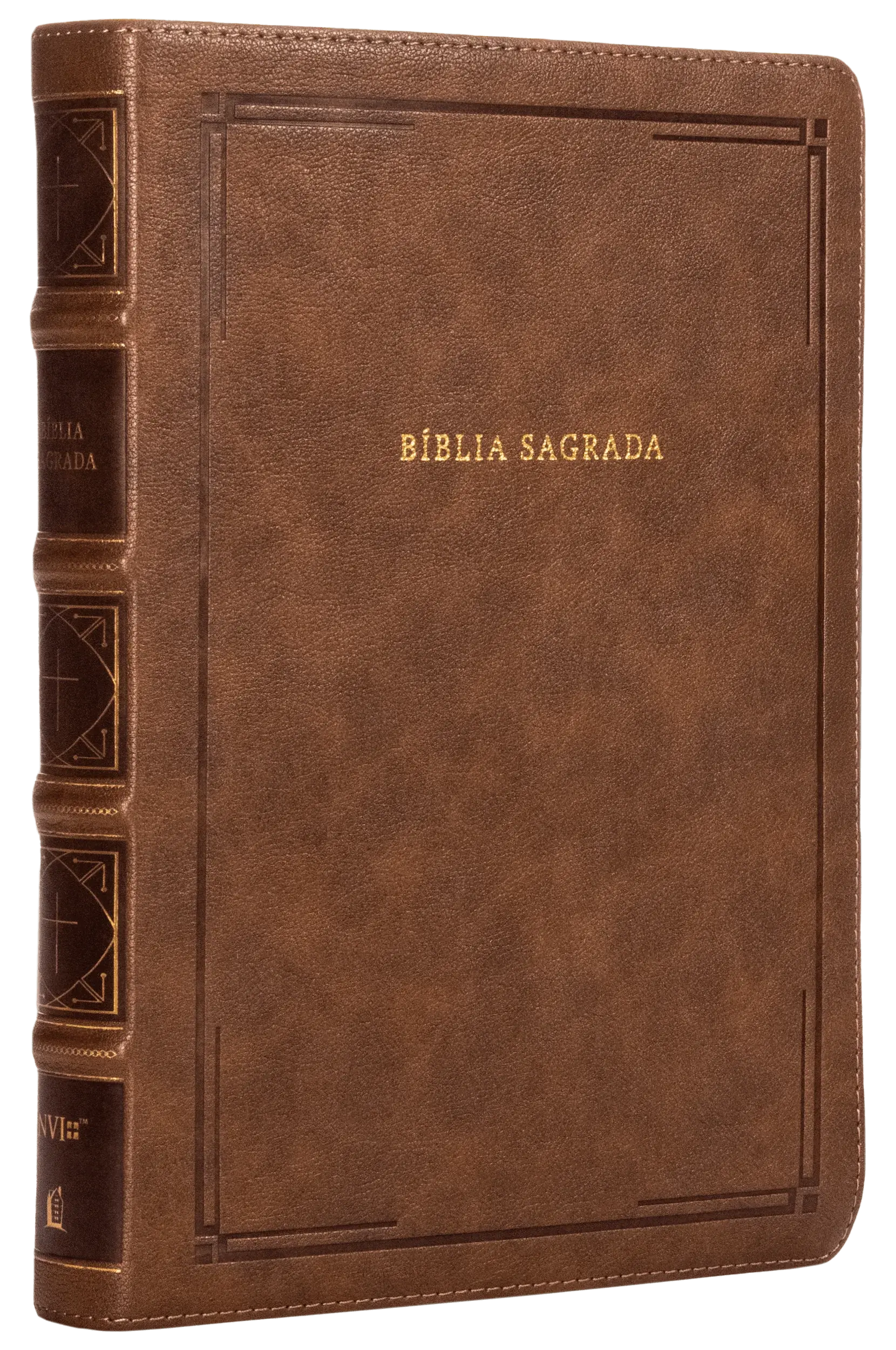 Biblia Sagrada | NVI | Referência | Marrom Barroca