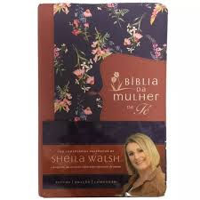 Miniatura: Biblia Da Mulher De Fé /Sheila Walsh / Tecido / NVI