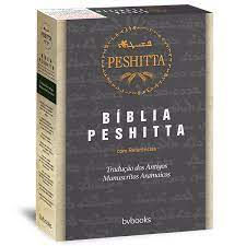 Miniatura: Bíblia Peshitta / Bvbooks / Capa Luxo / Capa Preta
