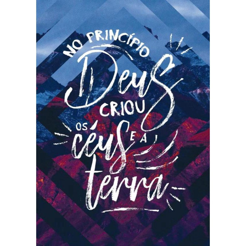 Bíblia No Princípio / NVT / Capa Dura / Mundo Cristão