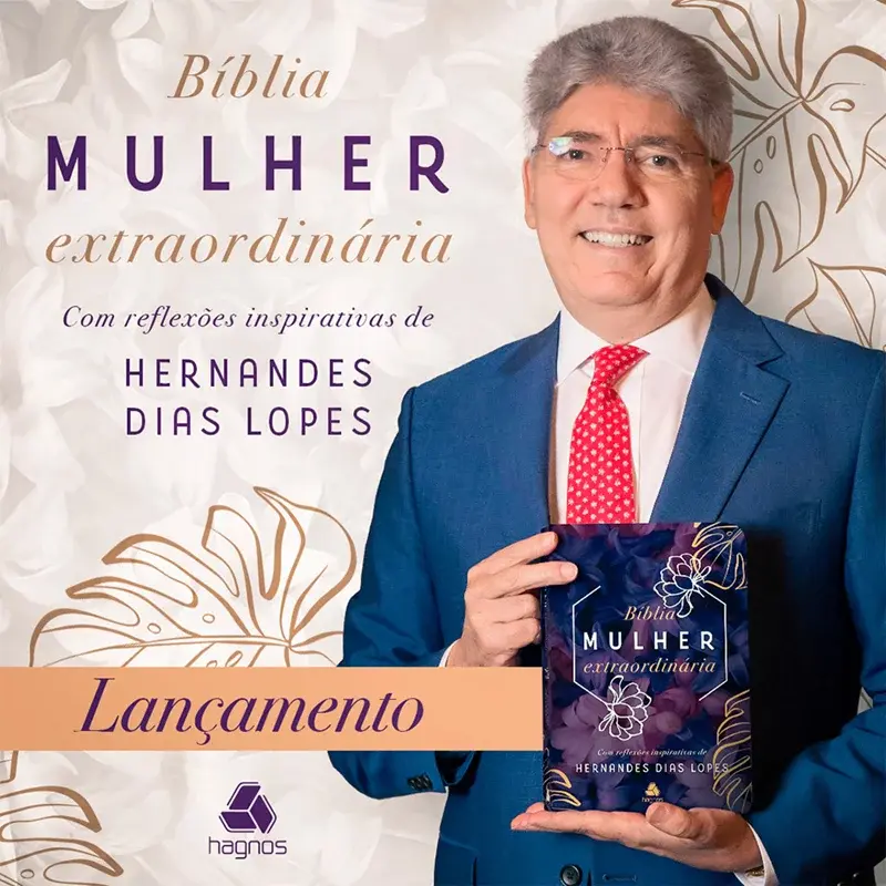 Miniatura: Bíblia Mulher Extraordinária - NVI, Lilás / Hernandes Dias Lopes