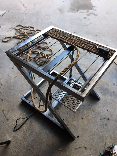 Thumbnail: Custom Welded End Table