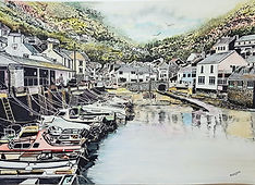 Morning in Polperro - Cornwall