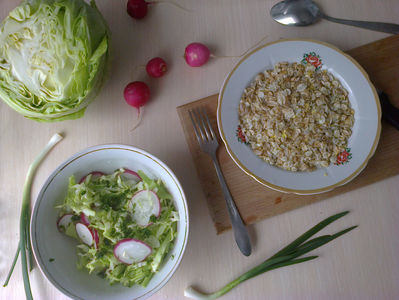 Сніданок з 3 інгредієнтів.