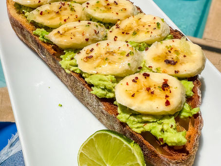 Avocado Toast with Banana & Lime