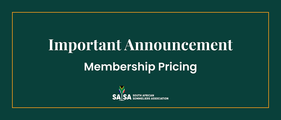 Important Announcement: Membership Fees