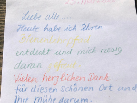 Ein nettes Dankeschön