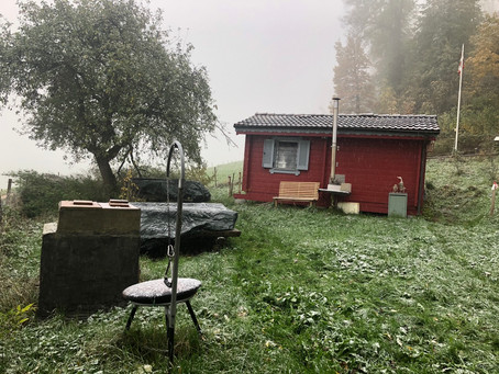 Bienenlehrpfad in der Winterpause