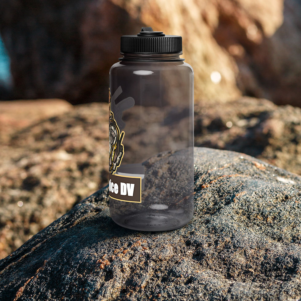 Thumbnail: Tactical Wide mouth plastic water bottle