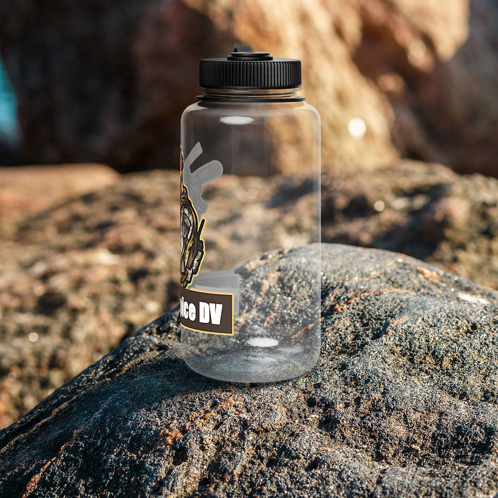 Thumbnail: Tactical Wide mouth plastic water bottle
