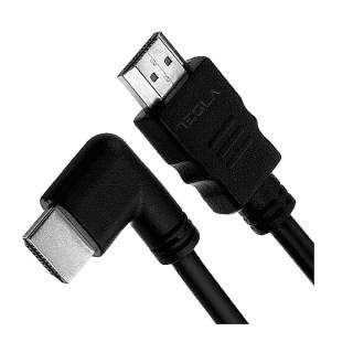 Tesla Cable HDMI male - HDMI male 2m Μαύρο TC-A-2.0Z2.0