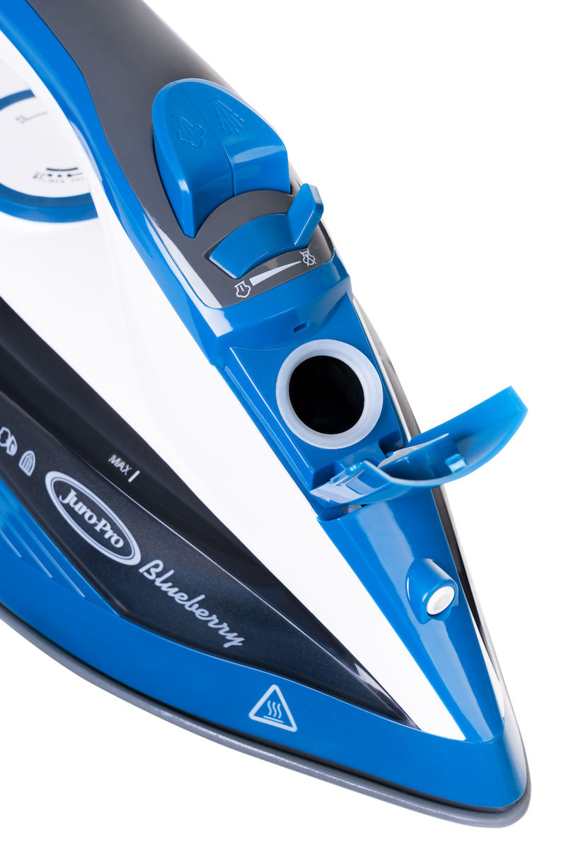 Μικρογραφία: Juro-Pro Blueberry Σίδερο Ατμού 2800W με Κεραμική Πλάκα