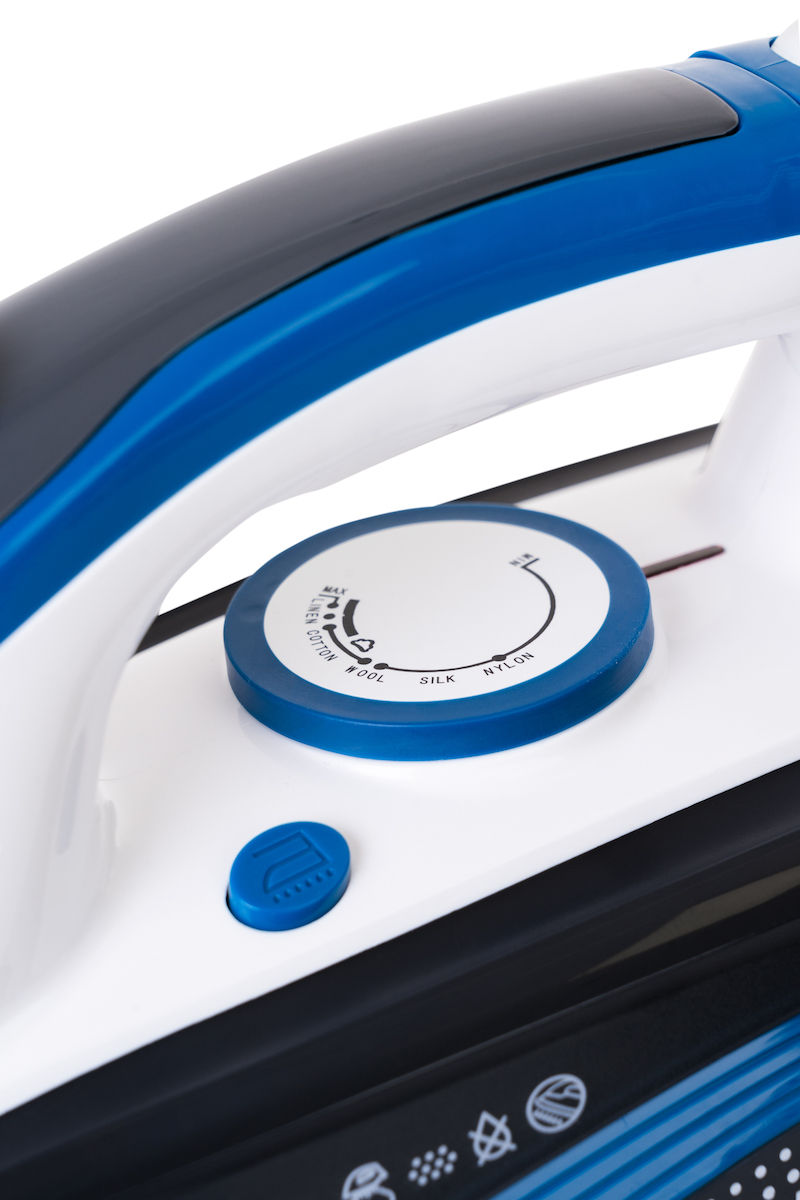 Μικρογραφία: Juro-Pro Blueberry Σίδερο Ατμού 2800W με Κεραμική Πλάκα